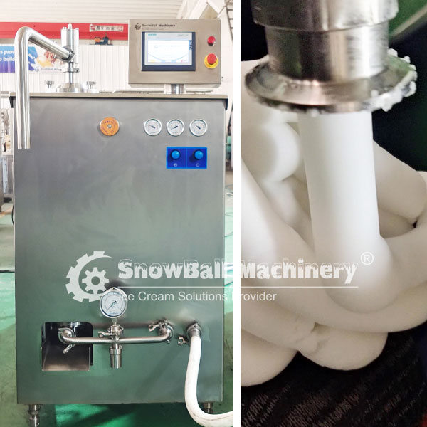 300L to 600L ice cream continuous freezer industrial continue freezing equipment